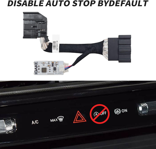 Auto Start Stop Eliminator Compatible with 2025 2026 Ford Explorer Auto Stop Eliminator Turn Off Idle Engine Stop Start Disable Plug Play Accessories Error Free