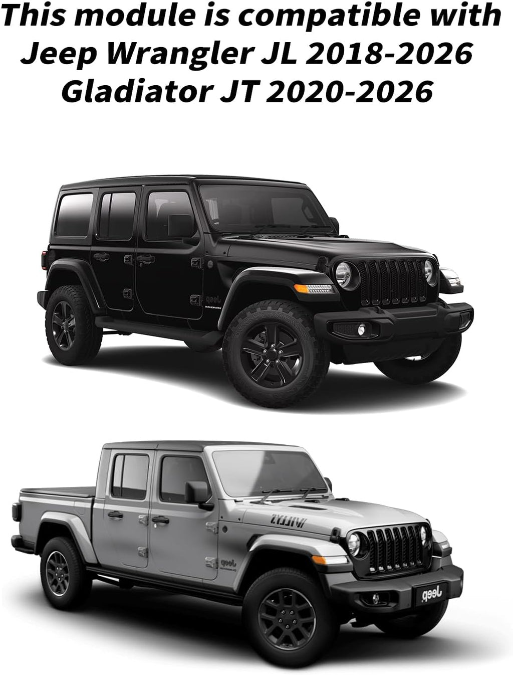 Auto Start Stop Eliminator Compatible with Jeep Wrangler JL 2018-2026 Gladiator JT 2020-2026