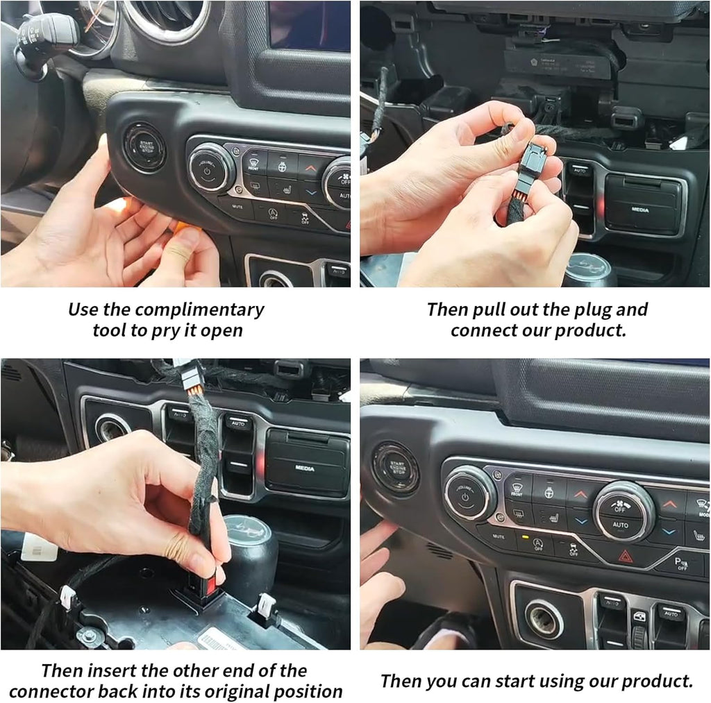 Auto Start Stop Eliminator Compatible with Jeep Wrangler JL 2018-2026 Gladiator JT 2020-2026