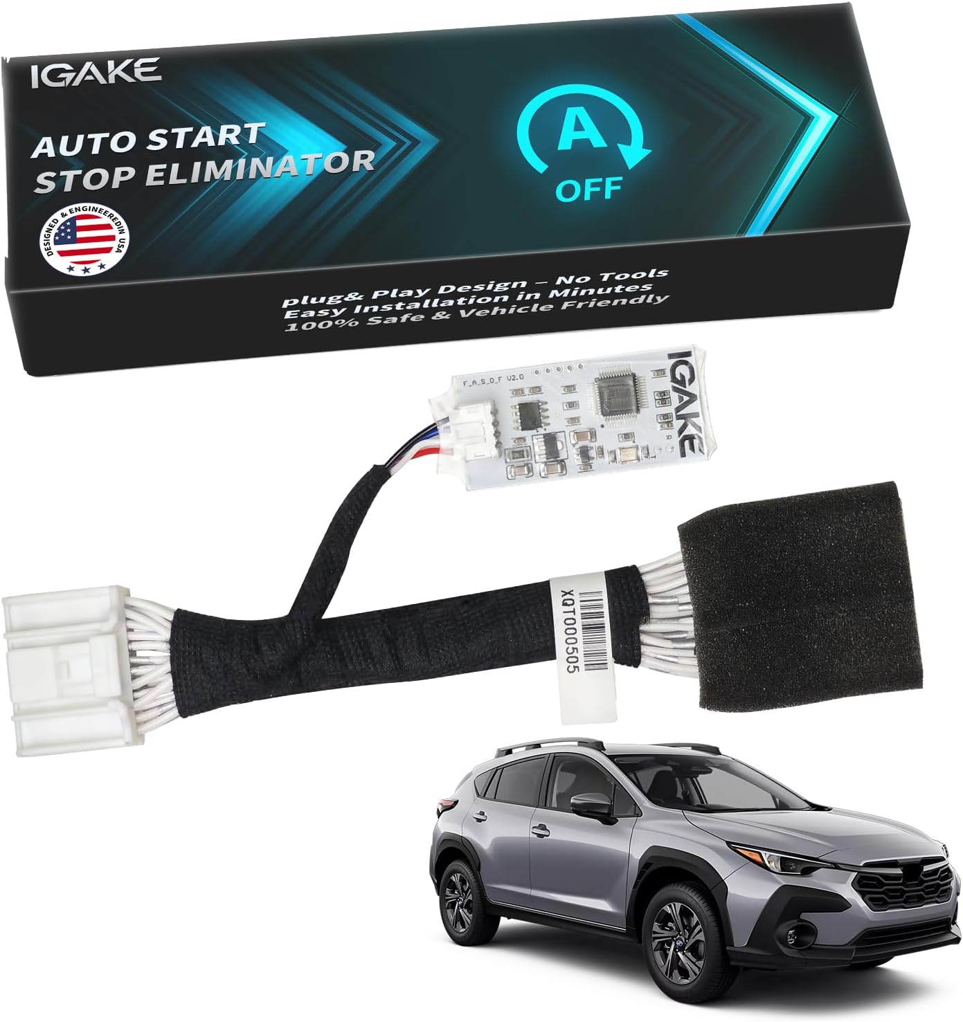 Auto Start Stop Eliminator for 2024-2026 Subaru Crosstrek | lmpreza | 2025 2026 Forester & 2023-2025 Outback | 23-26 Legacy Plug Play Autostop Eliminator Accessories (Not Fit 2026 Outback)