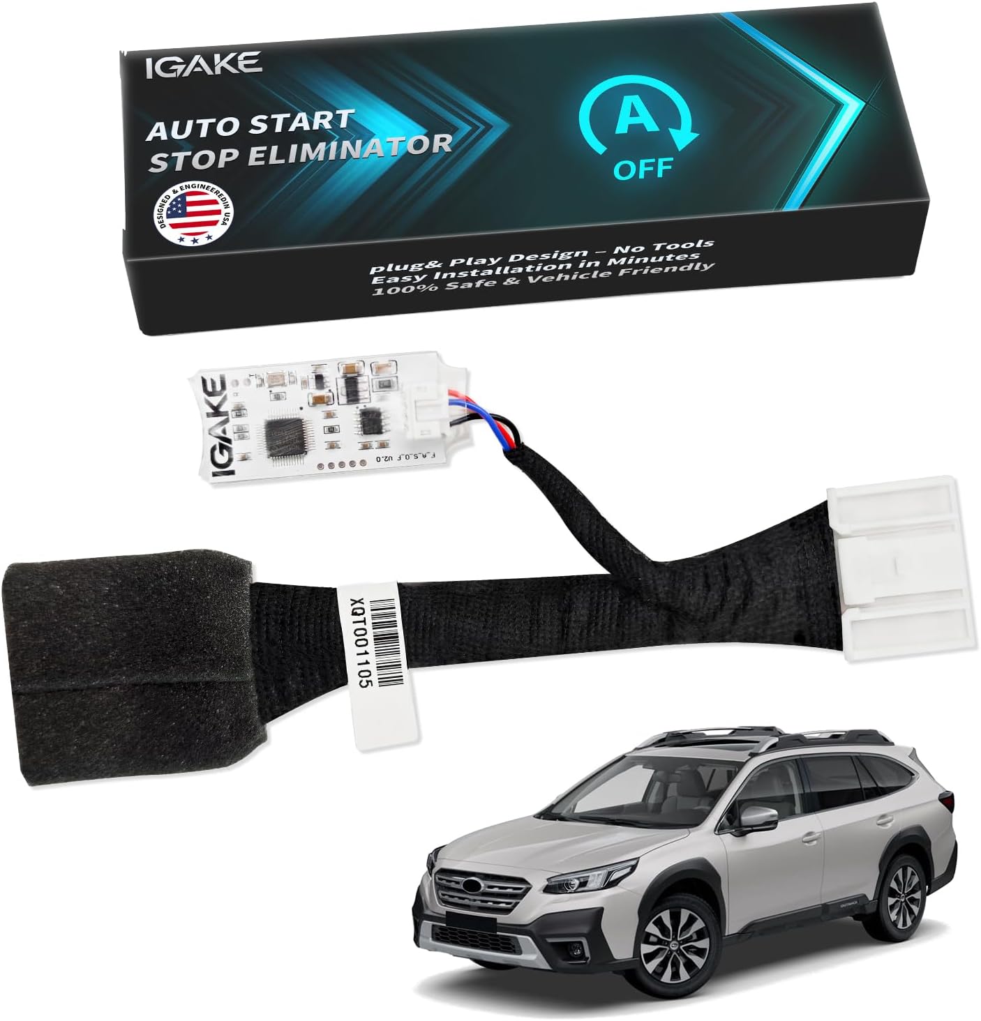Auto Start Stop Eliminator for 2024-2026 Subaru Crosstrek | lmpreza | 2025 2026 Forester & 2023-2025 Outback | 23-26 Legacy Plug Play Autostop Eliminator Accessories (Not Fit 2026 Outback)