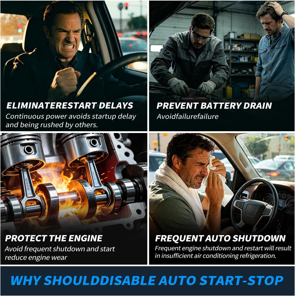Auto Start Stop Eliminator for 2024-2026 Subaru Crosstrek | lmpreza | 2025 2026 Forester & 2023-2025 Outback | 23-26 Legacy Plug Play Autostop Eliminator Accessories (Not Fit 2026 Outback)