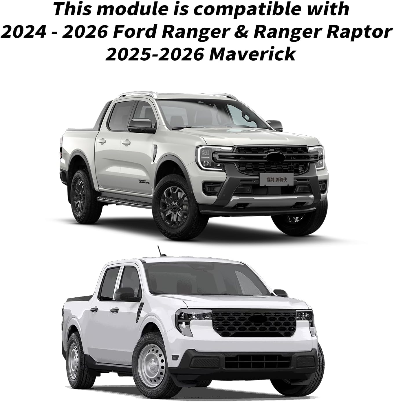 Auto Start Stop Eliminator for 2024 2025 2026 Ford Ranger & Ranger Raptor | 2025-2026 Maverick Auto Stop Eliminator Turn Off Idle Engine Stop Start Disable Plug Play Accessories Error Free